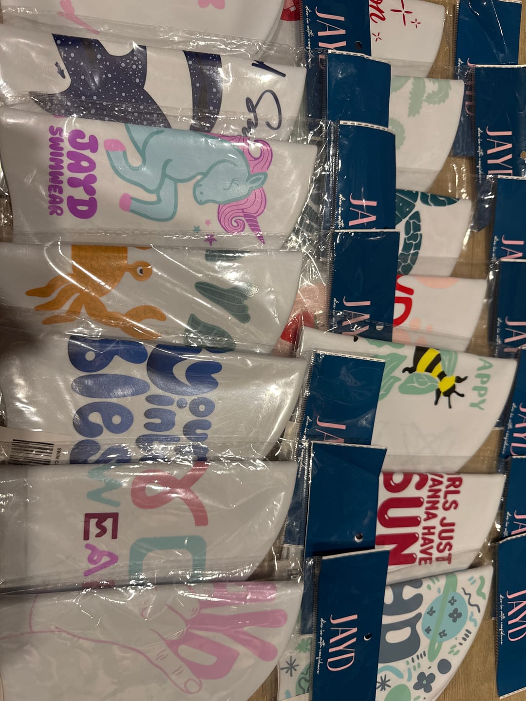 Customer photo review of JAYD Swim Cap - Bee Happy