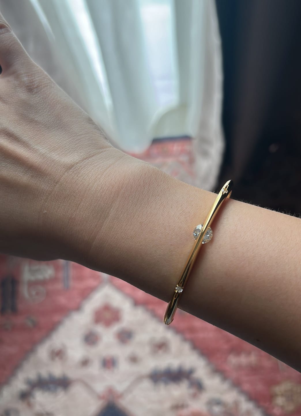 Customer photo review of Giselle Bangle