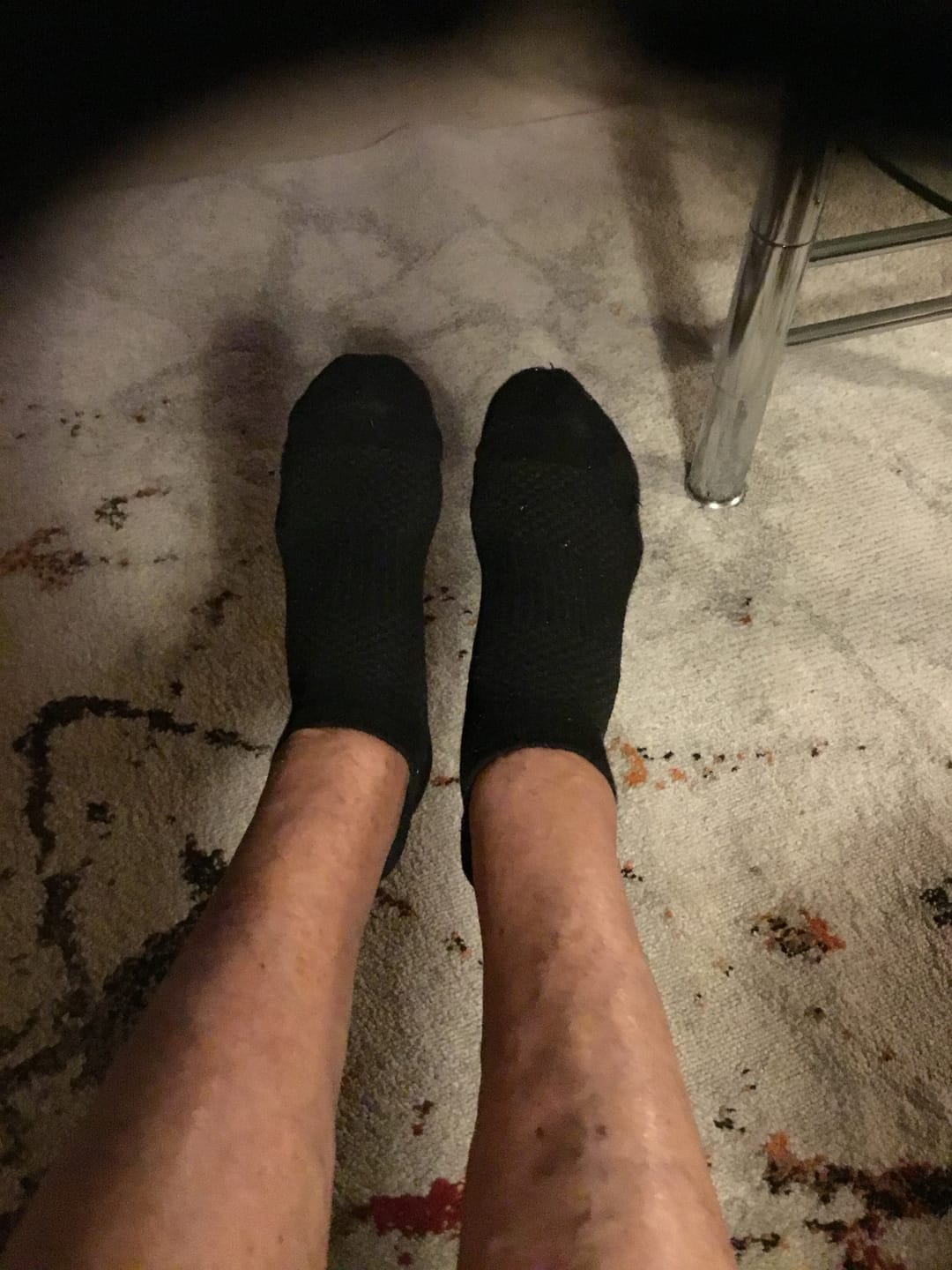 Customer photo review of Ankelstrømper i bambus med kompression