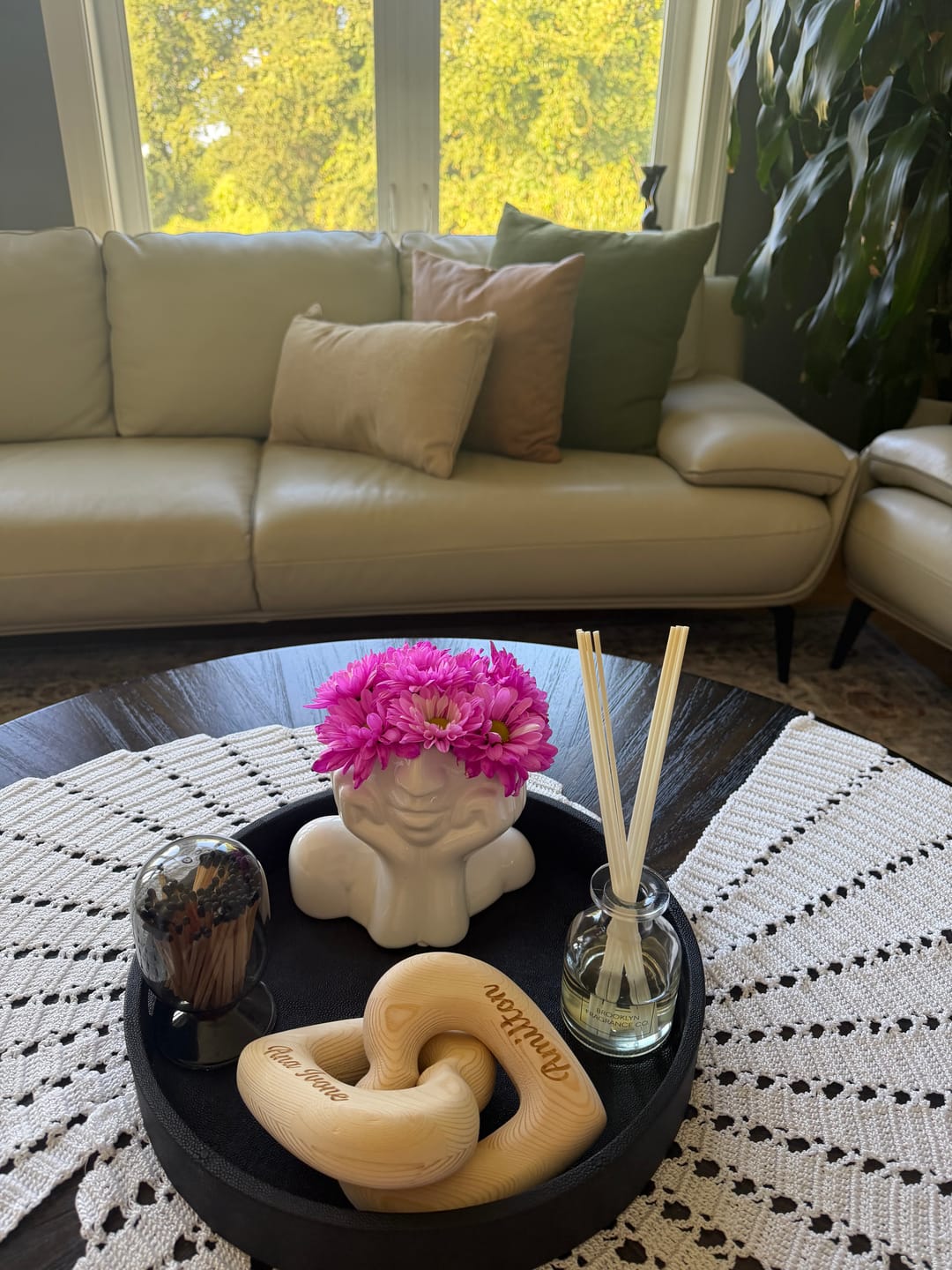 Customer photo review of Romantic Couple - Personalized Infinity Heart Sculpture