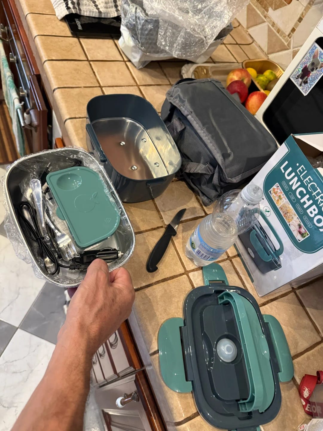 Customer photo review of Scaldavivande Elettrico Portatile da 1.5L