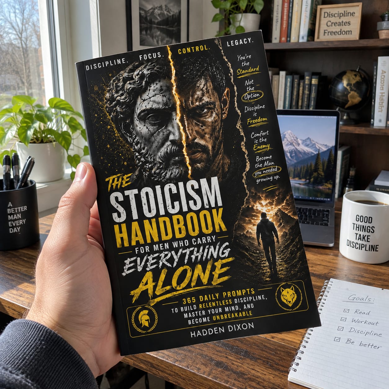 Customer photo review of The Stoicism Handbook for Men