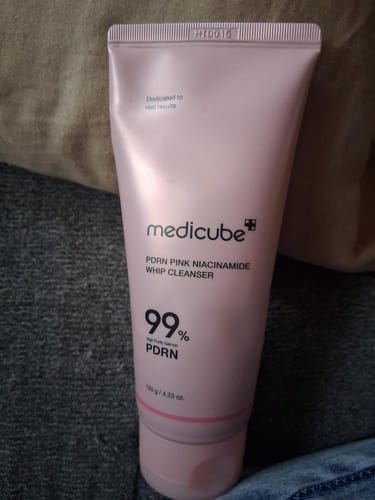 Customer photo review of PDRN Pink Whip Cleanser