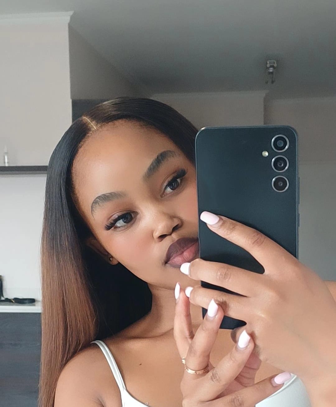 Customer photo review of The Ombré Vietnamese Raw Hair