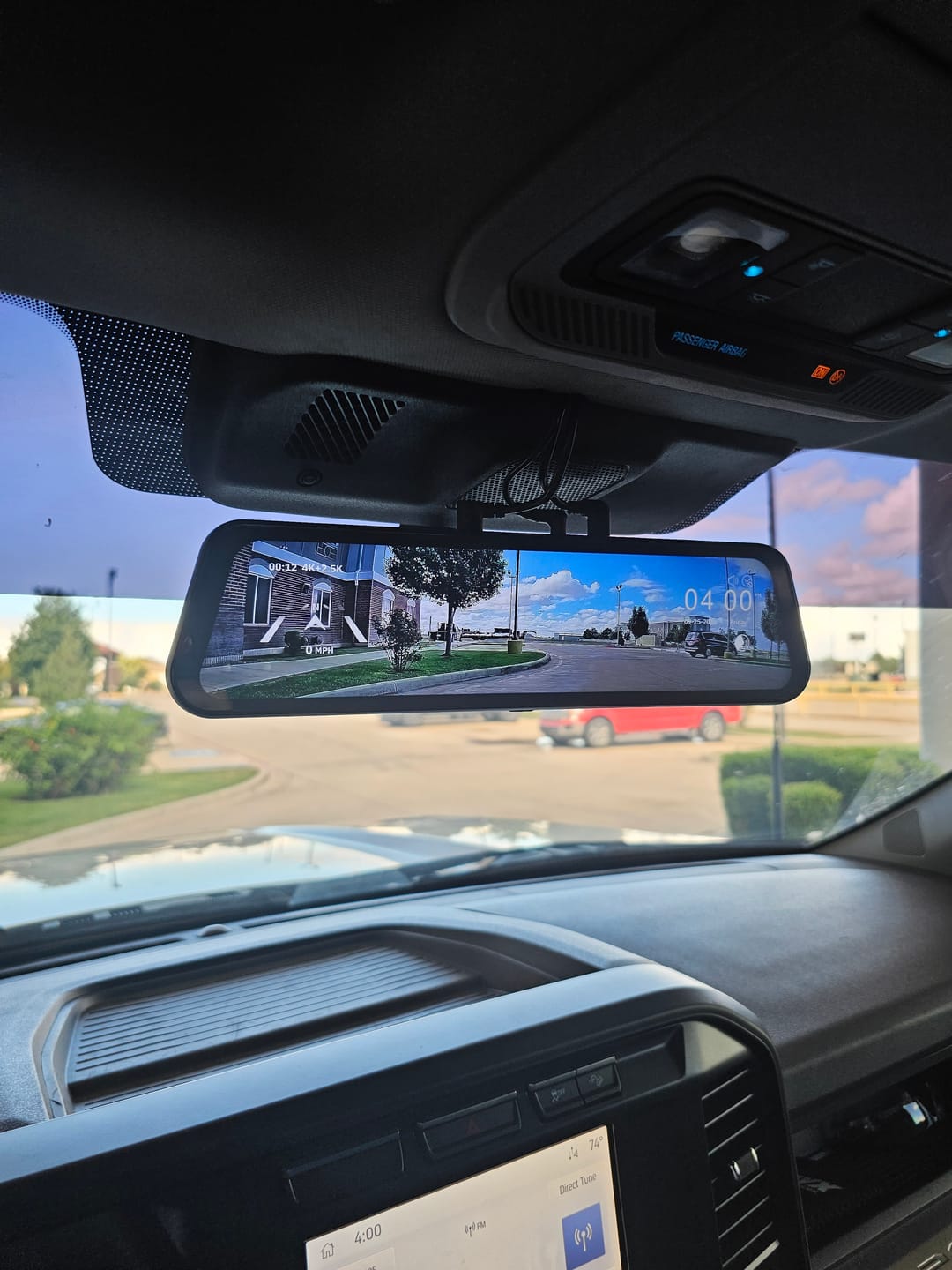 Customer photo review of WOLFBOX Universal Bracket for Smart Mirror for G900Tripro/ G900Pro/ G850Pro/ G900/ G850/ G840S/ G840H