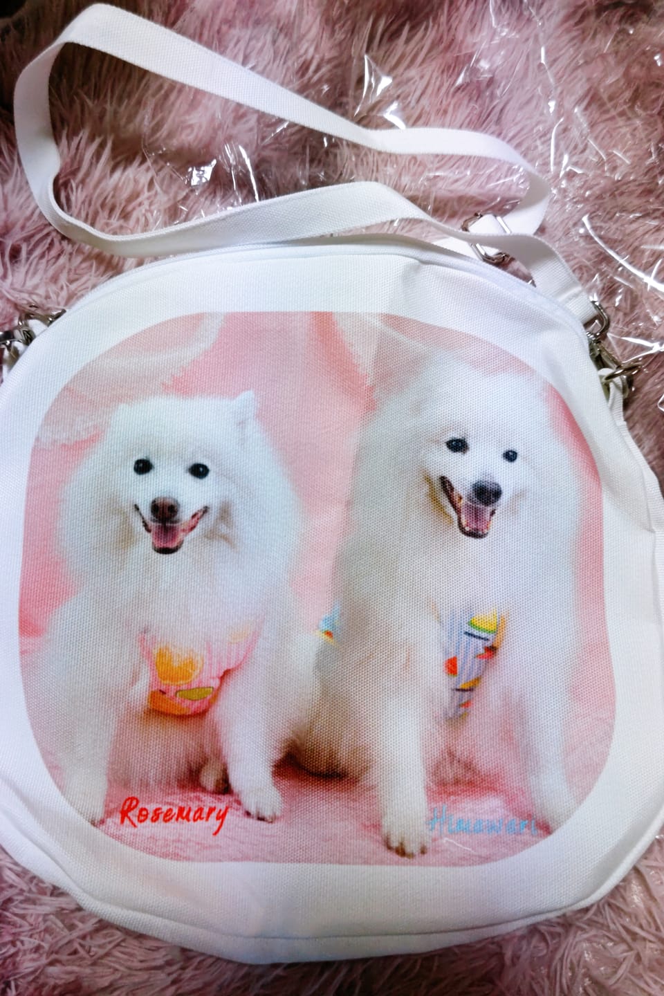 Customer photo review of 好きな写真で作るオーダーメイドプリントショルダーバッグ
