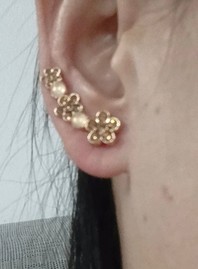 Customer photo review of Kristine Earrings