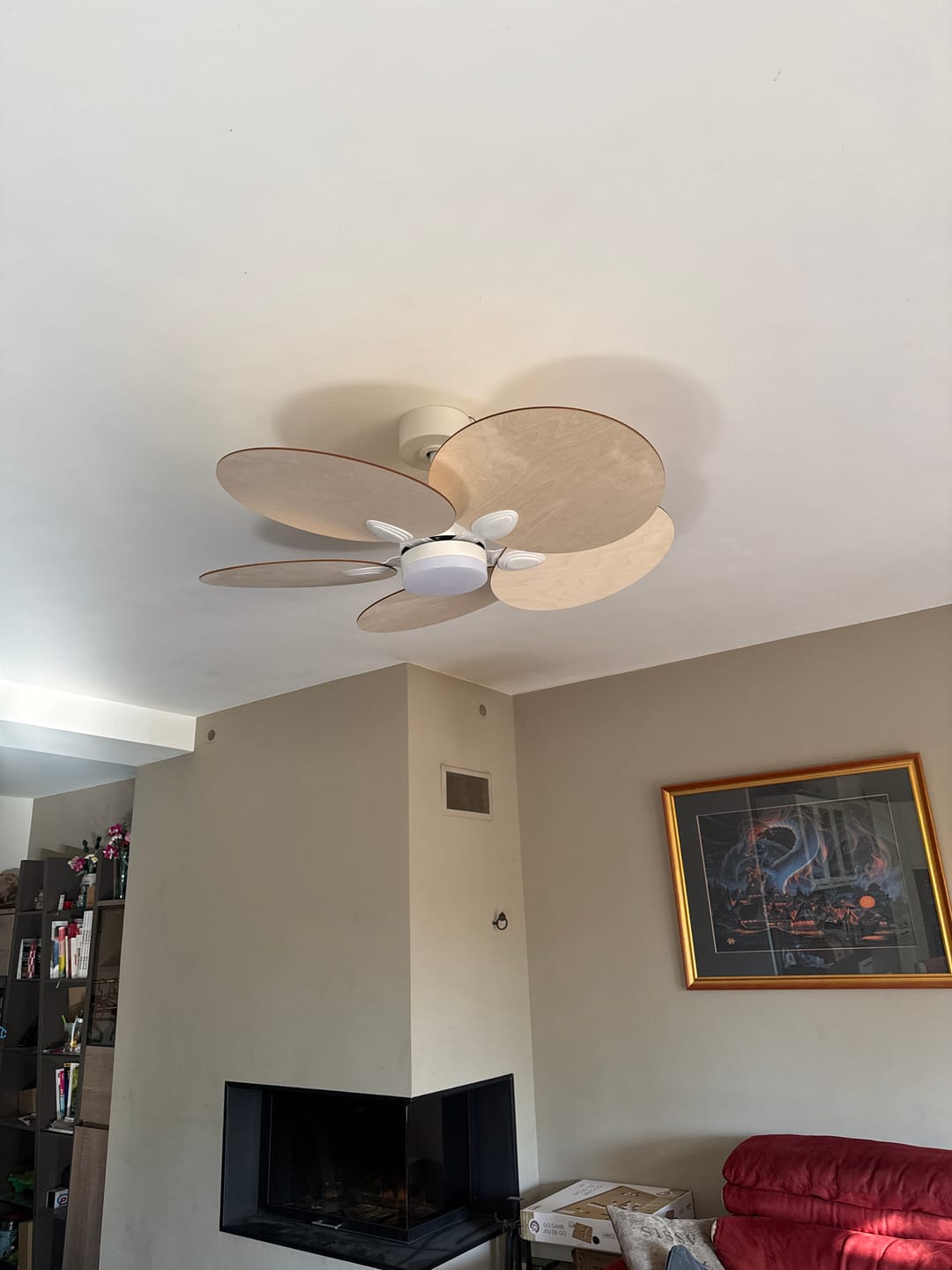 Customer photo review of Lotus | Ventilateur de plafond