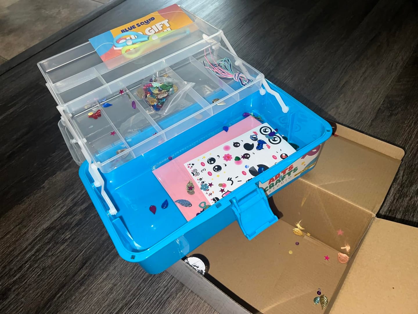 Customer photo review of Deluxe Craft Box