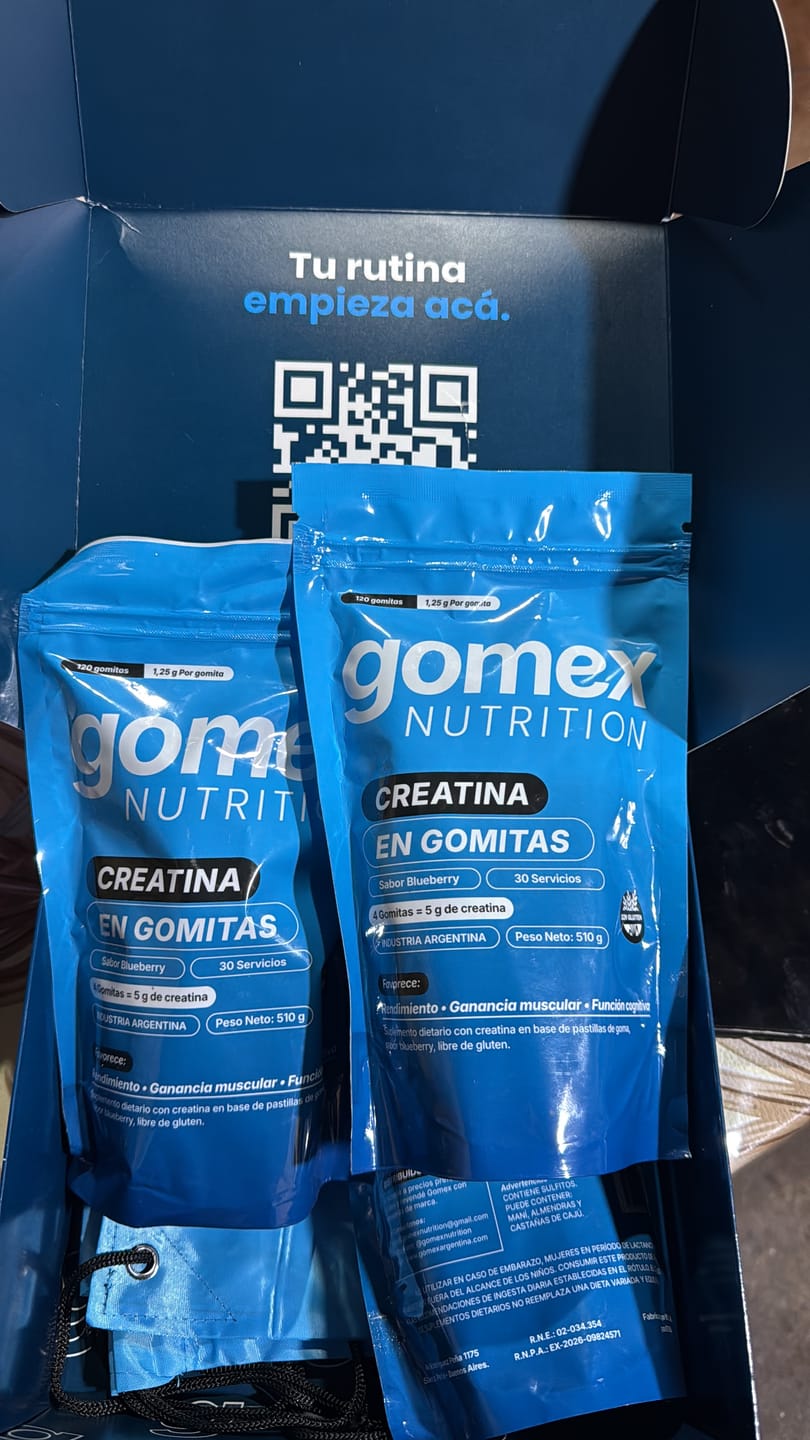 Customer photo review of Gomitas de Creatina GOMEX | 5g por Dosis, Sin Polvos