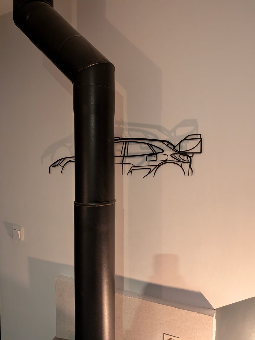 Customer photo review of Puma Rally1 Décoration murale métallique silhouette classique