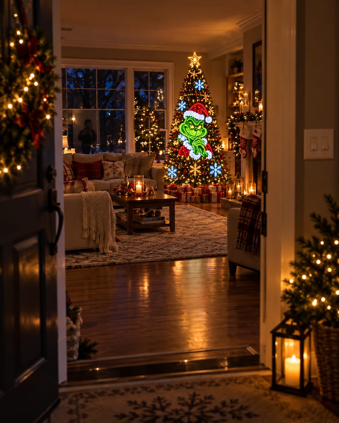 Customer photo review of Luces LED Navideñas Inteligentes