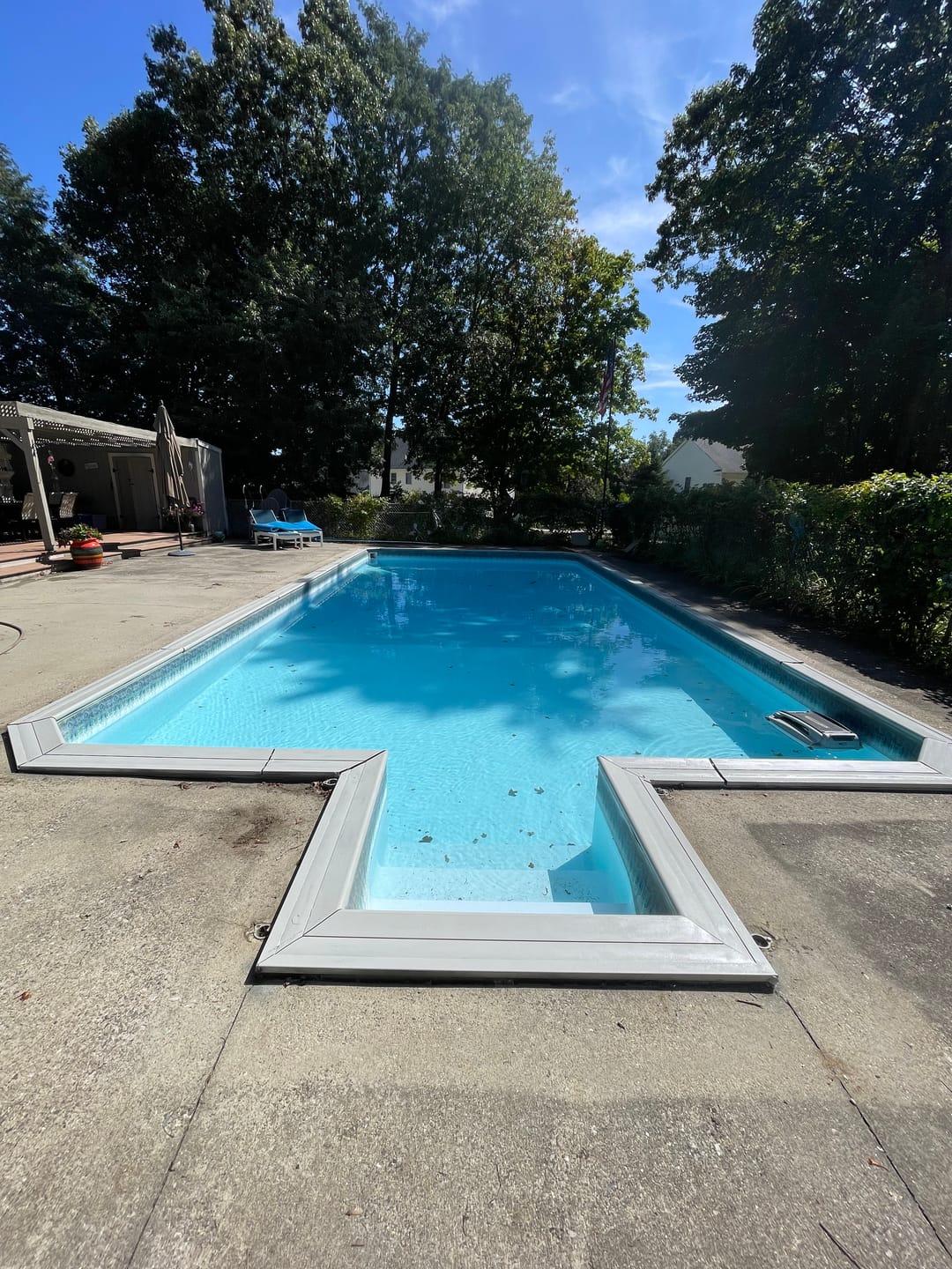 Customer photo review of Gray Coping Paint, Cinderella Non-Skid | CPAP9