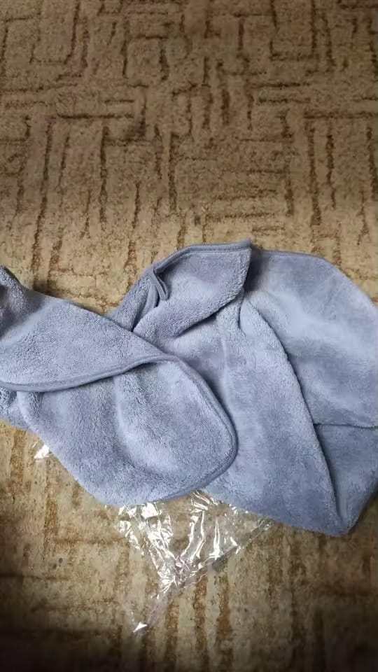 Customer photo review of OneDry™ XL One-Pass Drying Towel — Ultra-Plush Microfiber