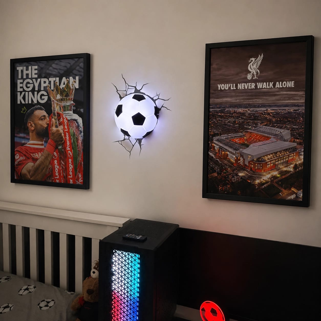 Customer photo review of Liverpool 'YNWA Anfield' Poster