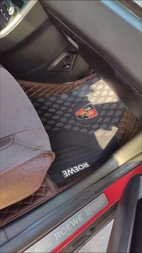 Customer photo review of Personalisierte Auto-Fußmatten