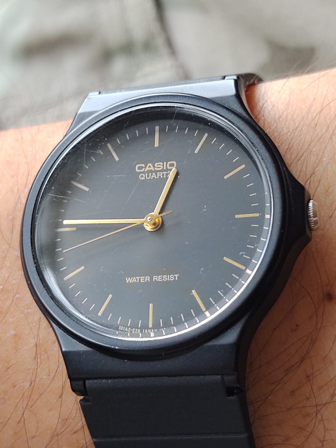 Customer photo review of Reloj Casio Vintage MQ-24-1ELDF Negro Flat