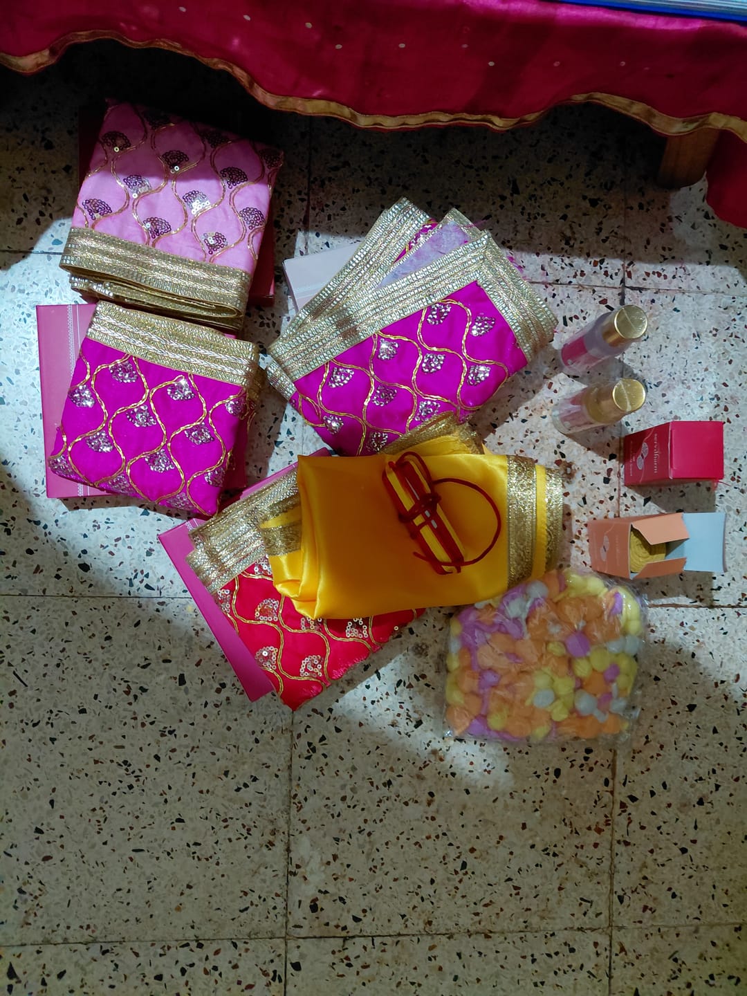 Customer photo review of Multicoloured Rui Flower Baati |  Pack of 200