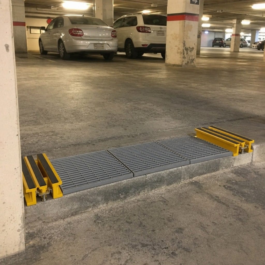Customer photo review of GRP Grating Accessory 25mm 38mm 50mm Secure Installation