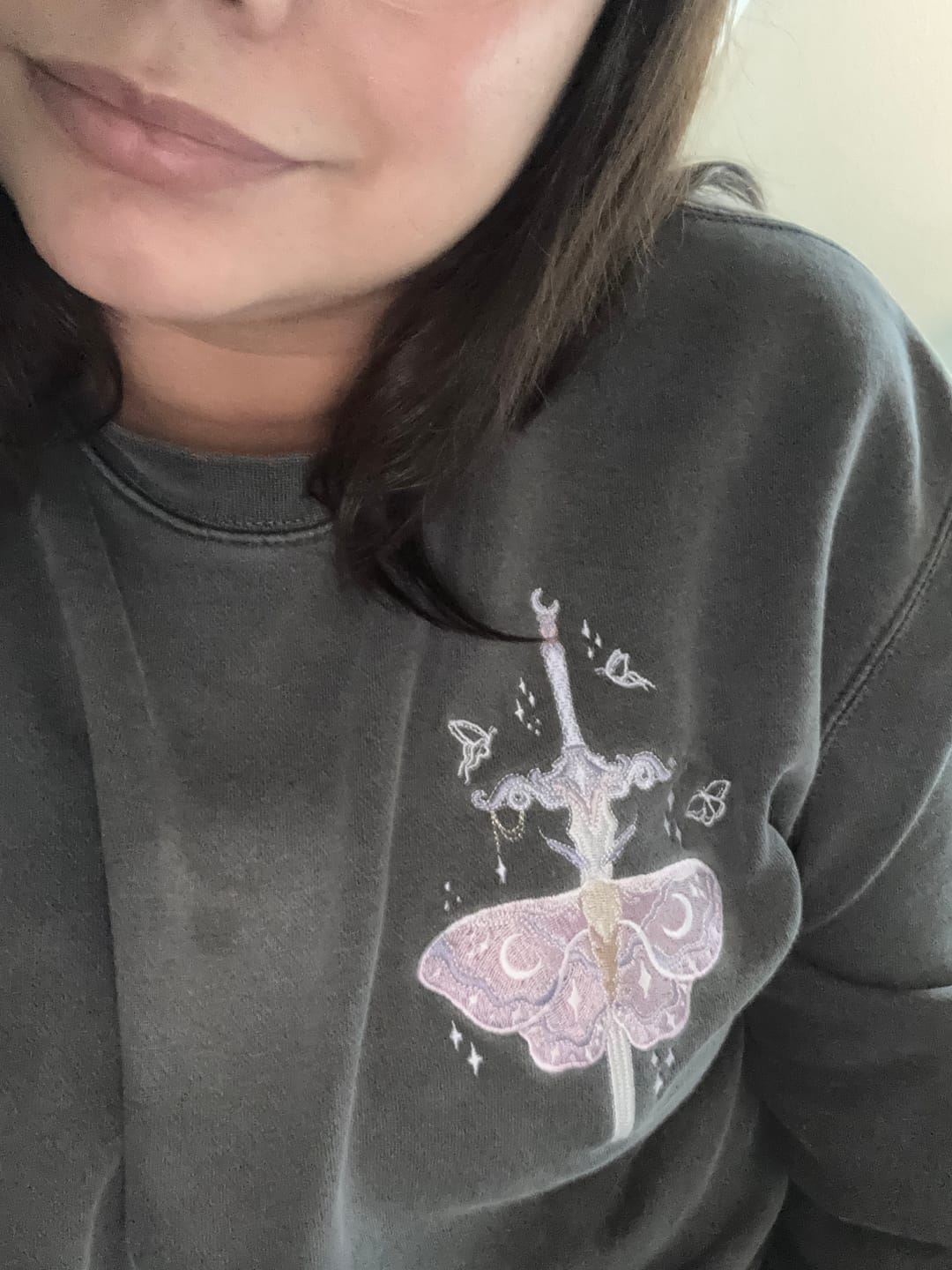 Customer photo review of *PRE-ORDER* To Tell a Story crewneck