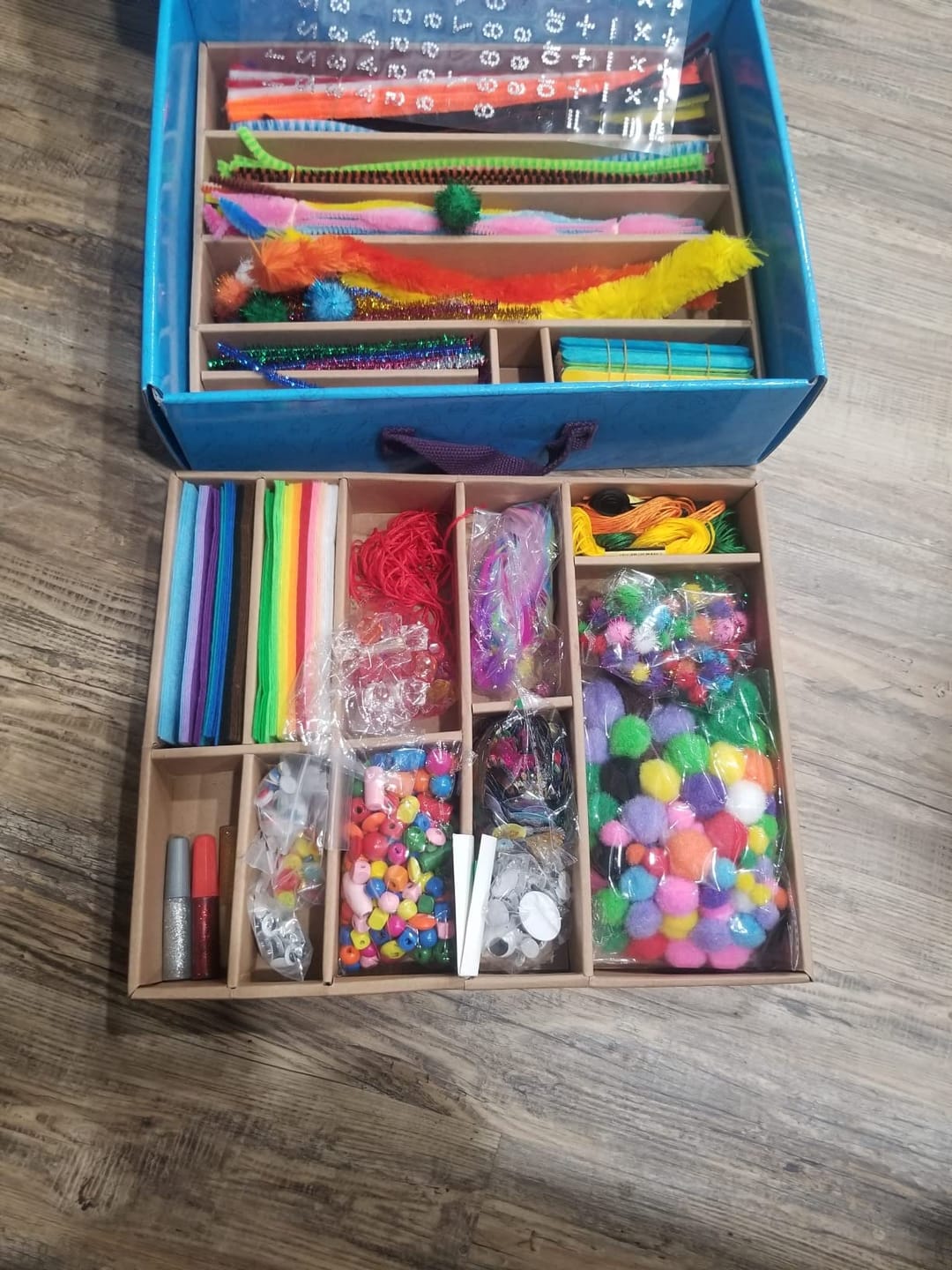 Customer photo review of Deluxe Craft Chest
