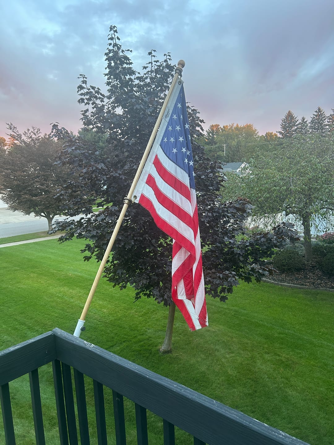 Customer photo review of 6' Flagpole