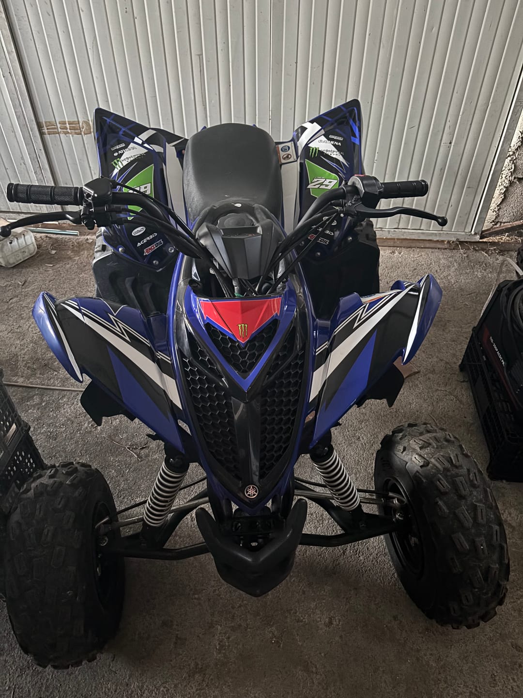 Customer photo review of Kit Déco Yamaha RAPTOR 90 2016-2021 - MONSTER
