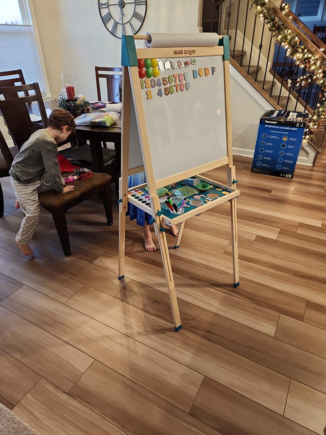 Customer photo review of Art Easel with 100+ Accessories