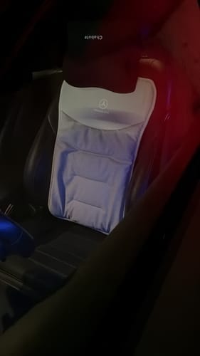 Customer photo review of Devano - Personalisierbares Lendenstützkissen gegen Schmerzen