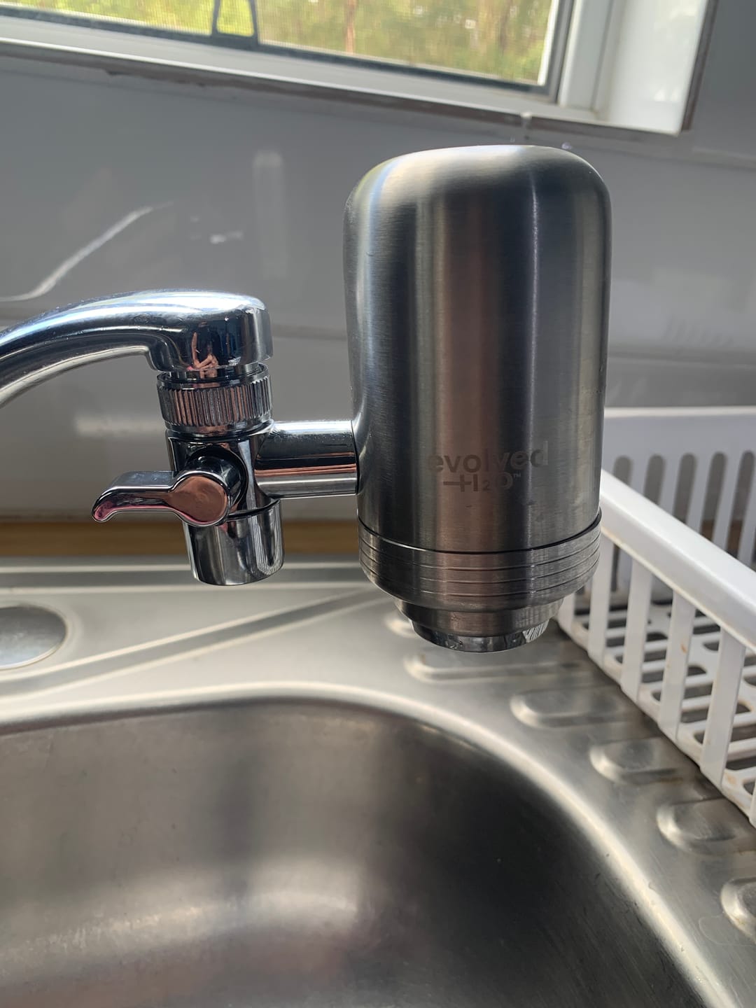 Customer photo review of Evolved H2O™ Advanced Tap Filter