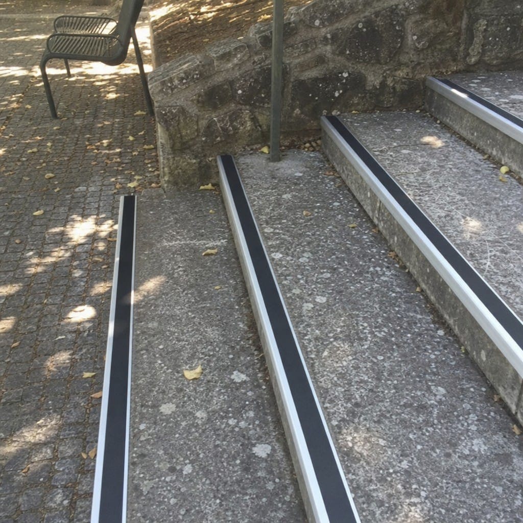 Customer photo review of PVC Stair Nosing Inserts 38mm & 50mm | 2mm or 3.4mm | Sold Per Metre, 14 Colours