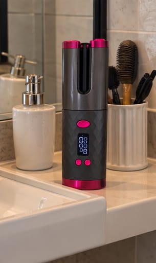 Customer photo review of Rizador Inteligente Inalámbrico Ioniqhair™ Ultra Q9