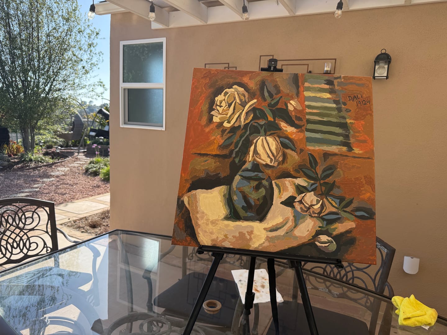 Customer photo review of Custom Paint by Number Kit