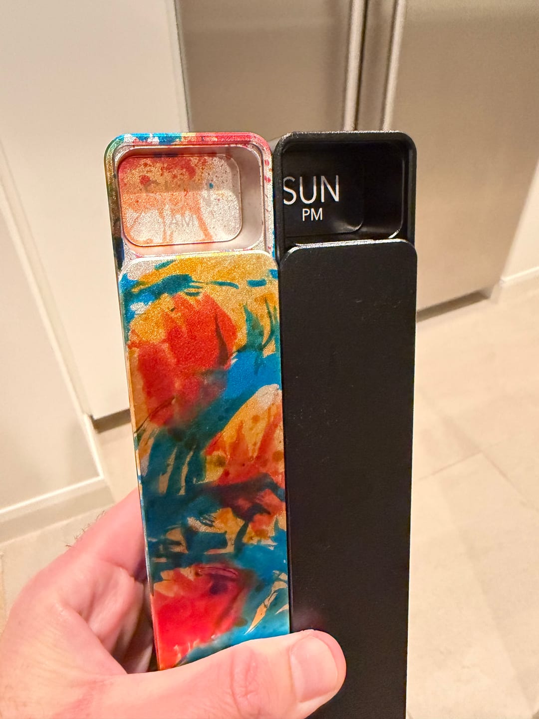 Customer photo review of Weekly AM-PM Vitamin Case 2.0