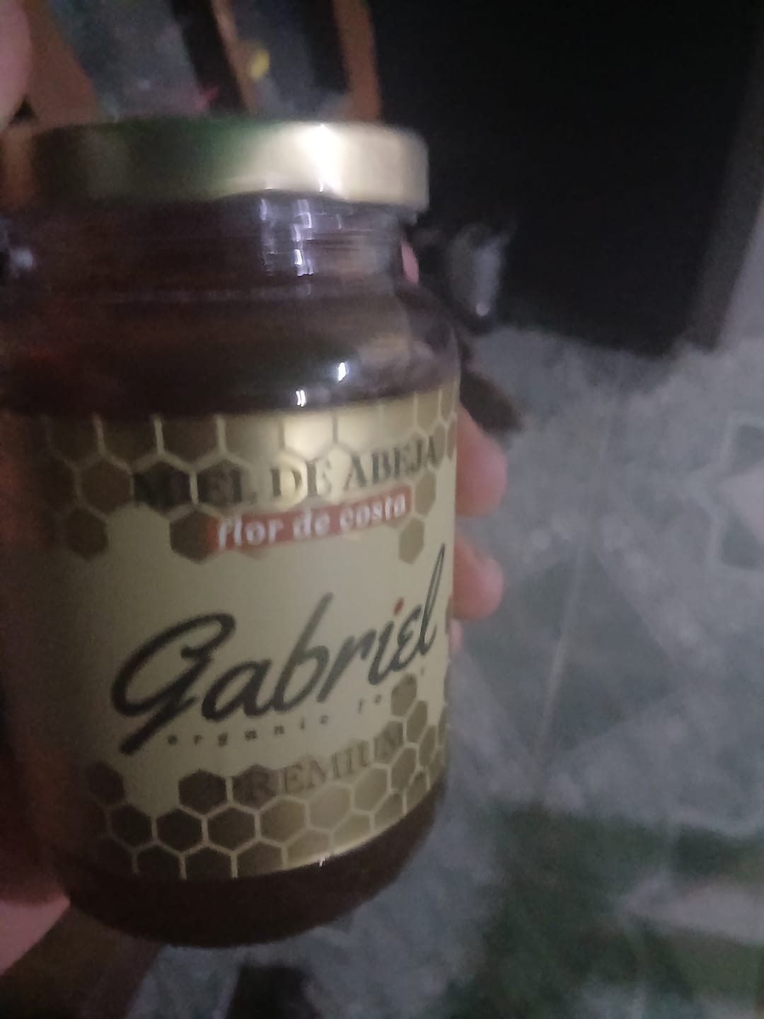 Customer photo review of Miel de Abeja 100% Pura de Flor de Costa (500 g)