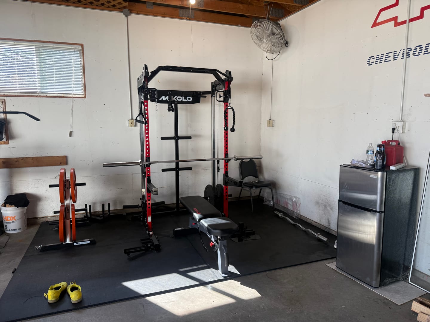 Customer photo review of HR05 Half Rack Functional Trainer