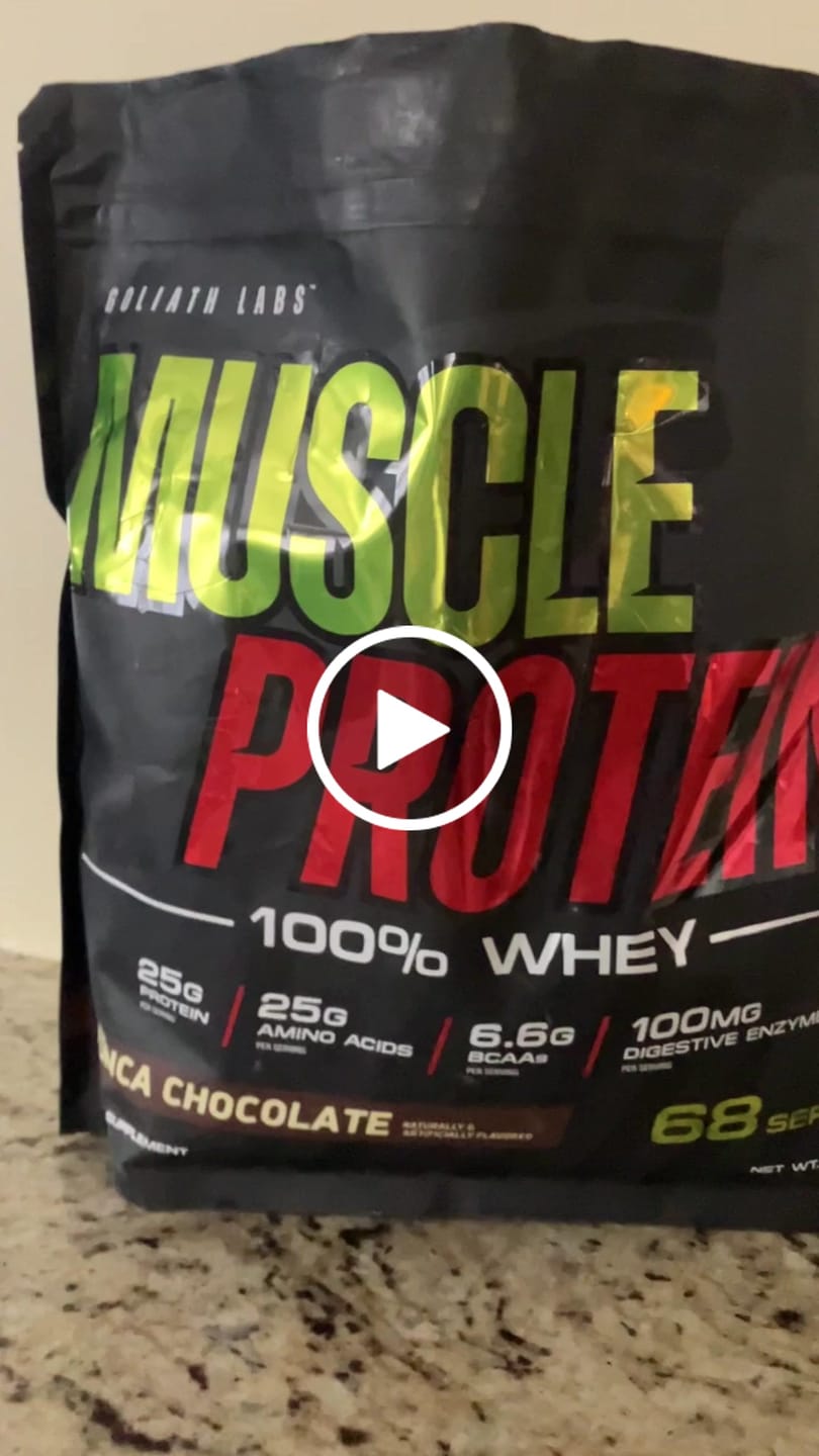 Customer video review of 100% Whey Protein Powder