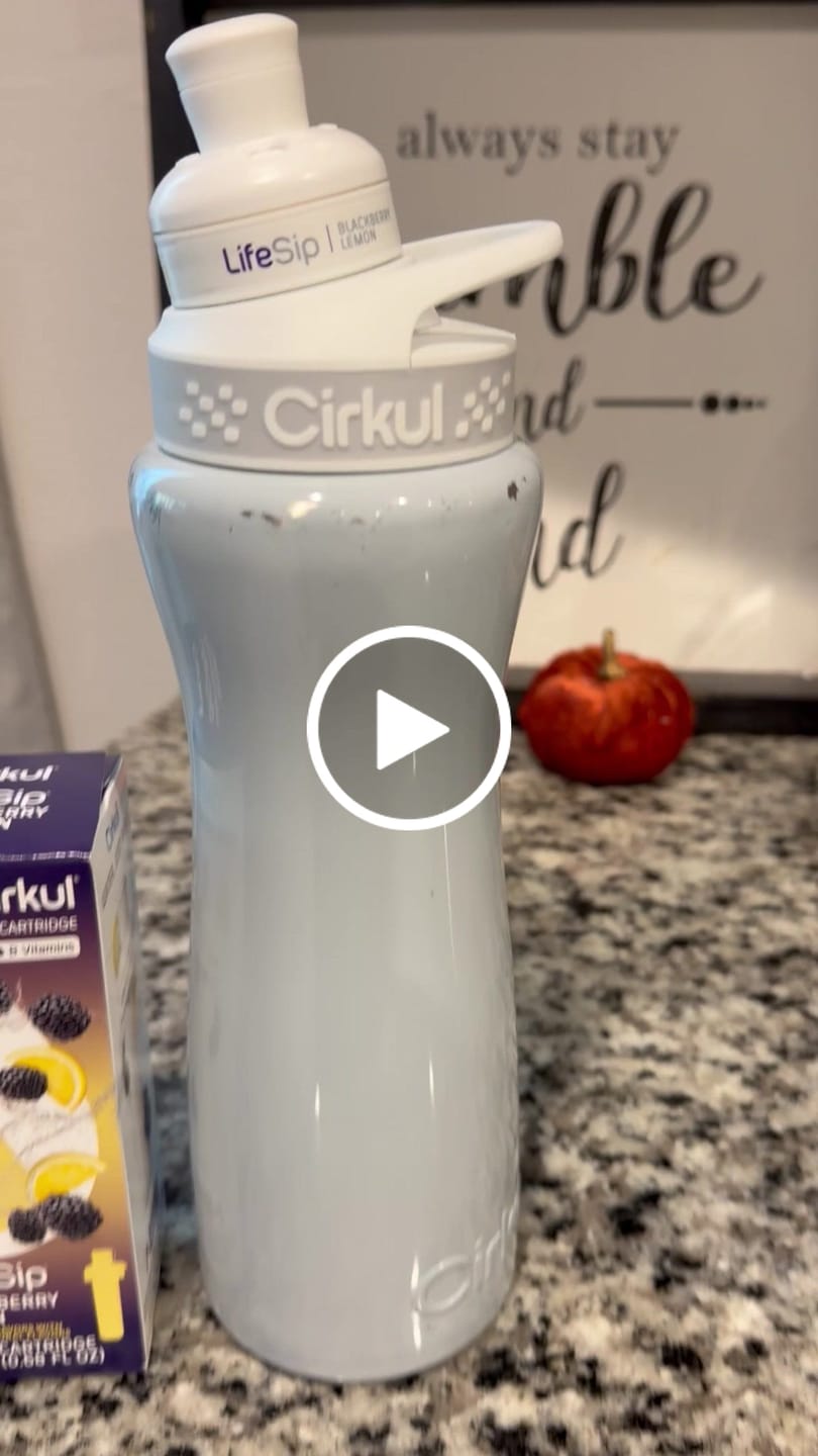 Customer video review of LifeSip Blackberry Lemon