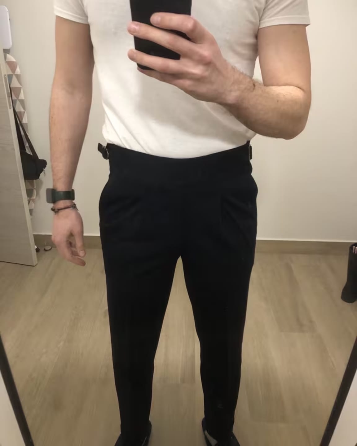 Customer photo review of Men's Lace-up Oxford Dress Shoes