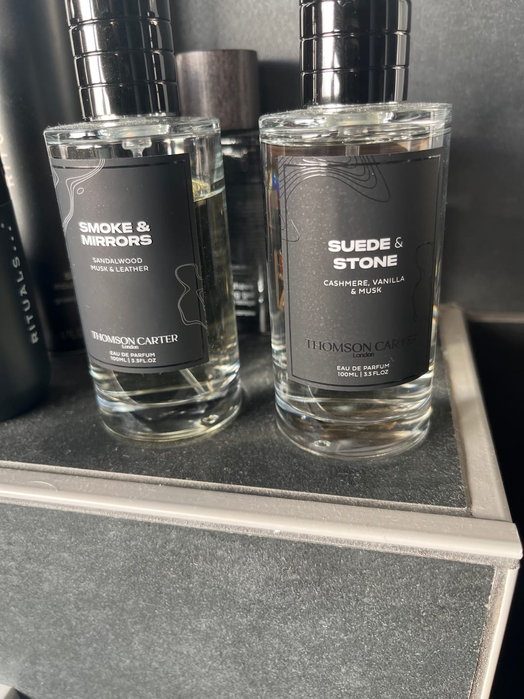 Customer photo review of Suede & Stone | Eau de Parfum