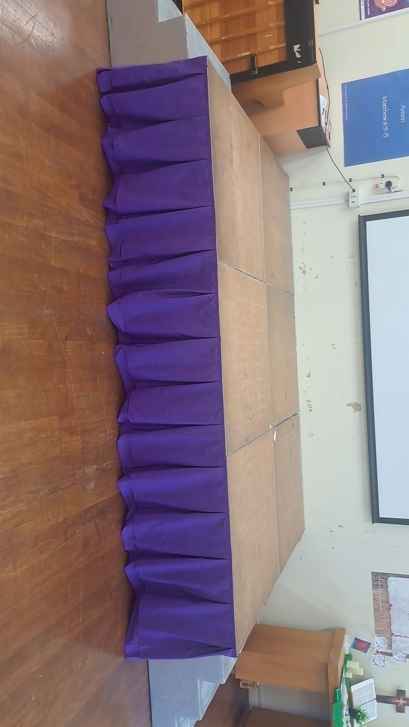 Customer photo review of Premium Plain Polycotton Fabric, 60° Washable, 45"- 20 Colours Available