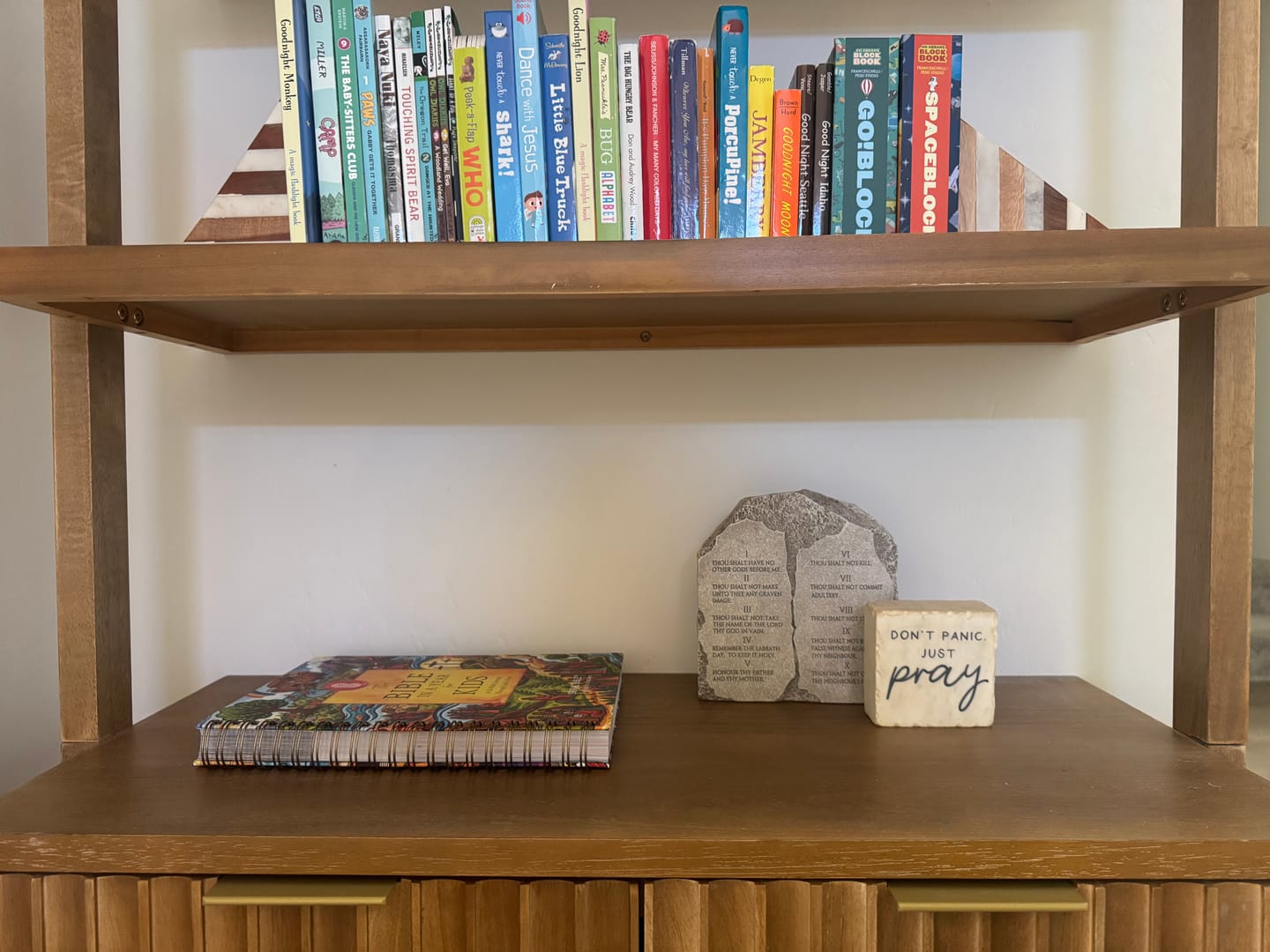Customer photo review of The Bible In A Year For Kids: A 52-Week Journey Through God's Word