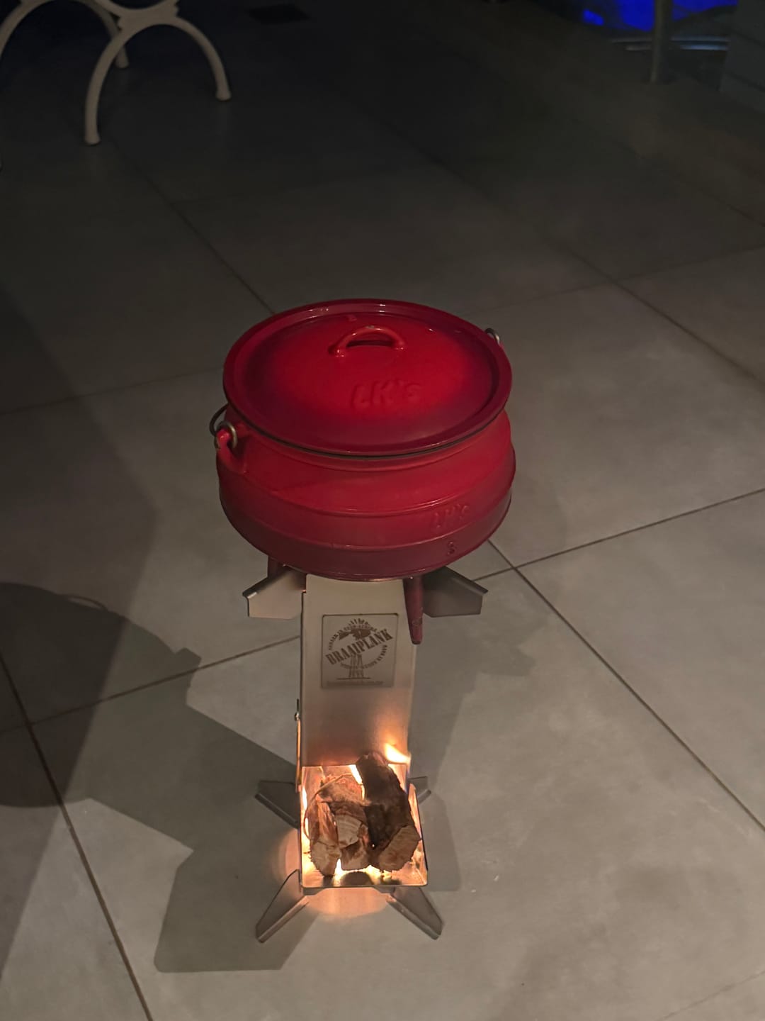 Customer photo review of BraaiPlank™ ROCKETSTOVE+ with Carry Bag