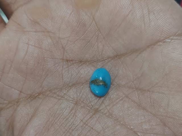 Customer photo review of Natural Irani Firoza Stone – 100% Certified