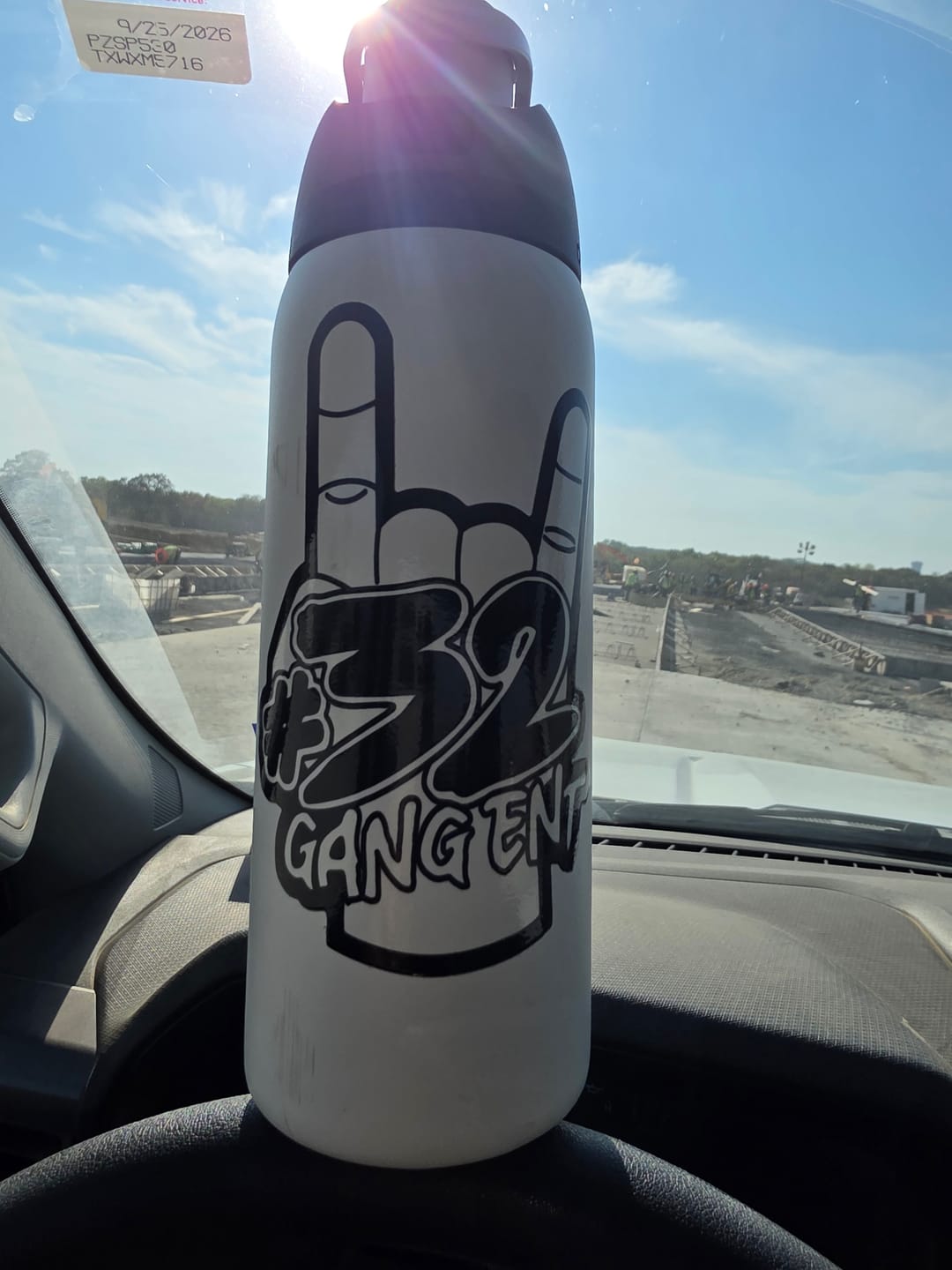 Customer photo review of 32 GANG DECAL