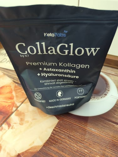 Customer photo review of CollaGlow® 30 Tage Kollagen-Kur mit GlowProtect Komplex™