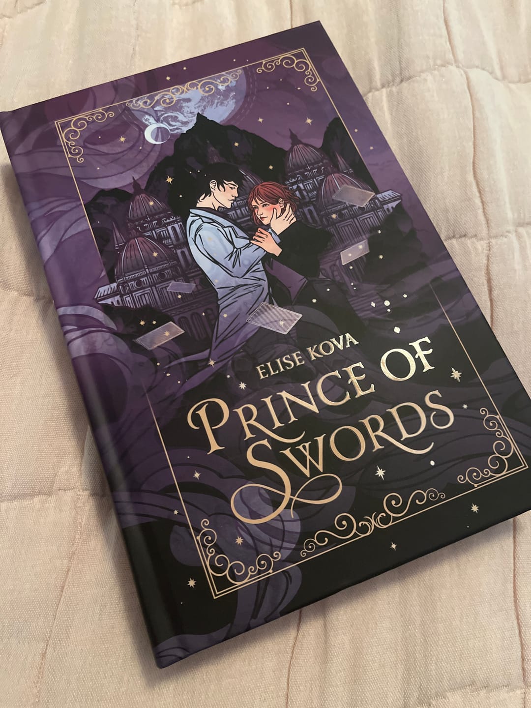 Customer photo review of PS Hardcover SE Prince of Swords by Elise Kova