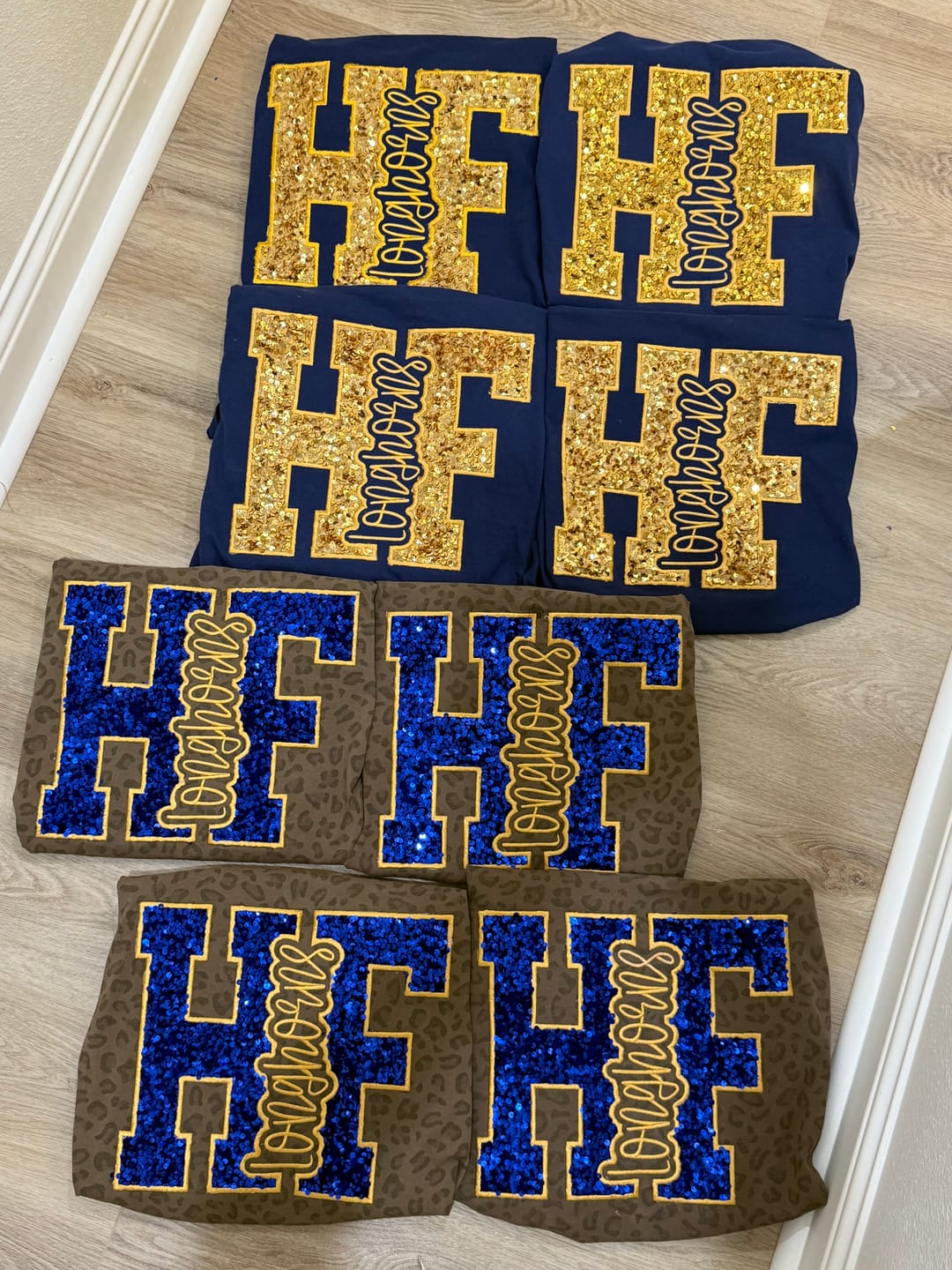 Customer photo review of Sequin on Velvet