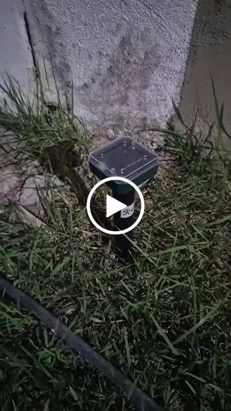 Customer video review of Repelente Solar Ultra Sônico Espanta Pragas 24 Horas A Prova d'água
