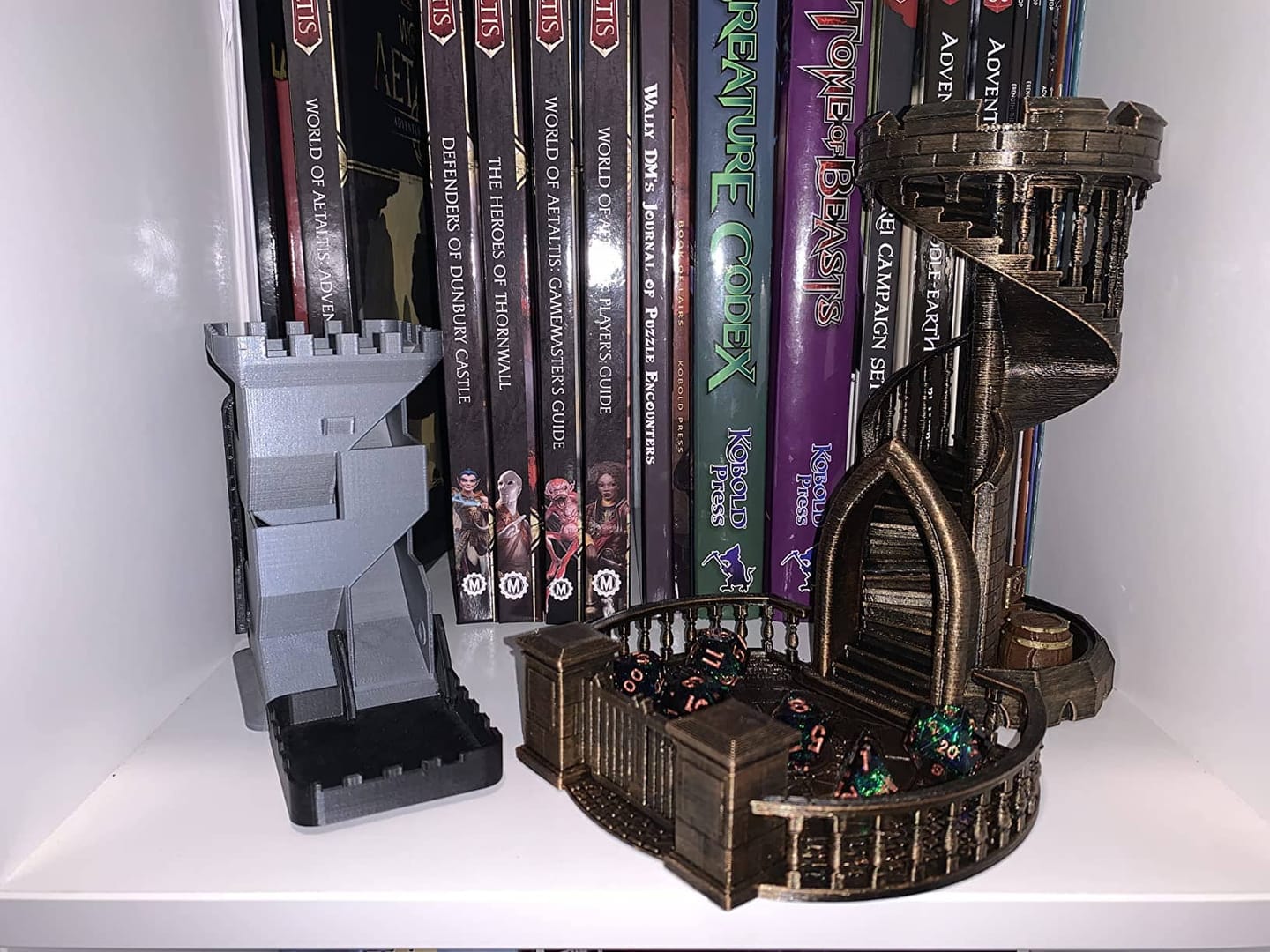 Customer photo review of Starspire Castle Dice Tower